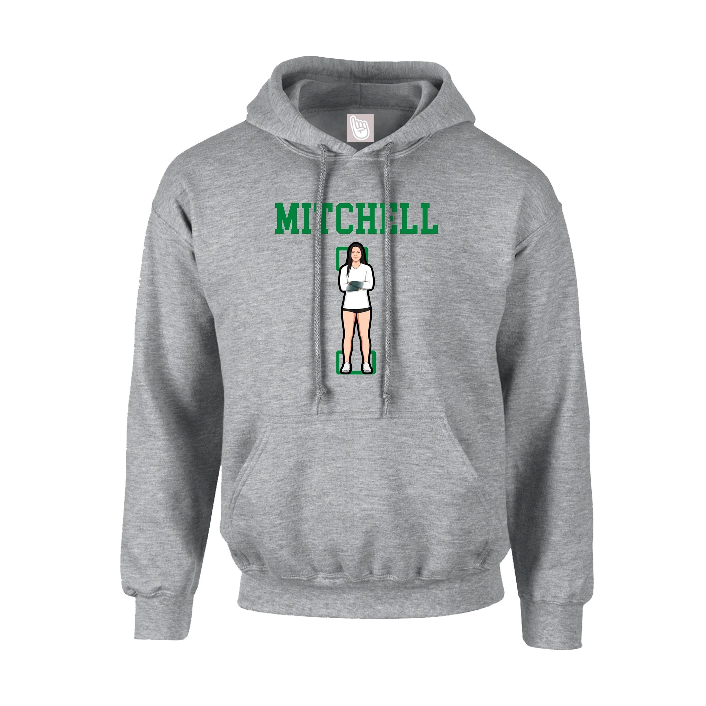 Youth Hoodie — Shirsey in Grey