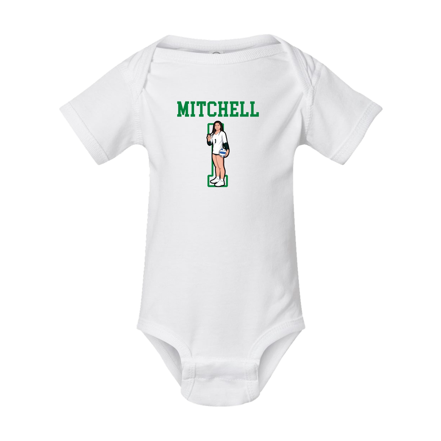Baby Onesie — Shirsey in White