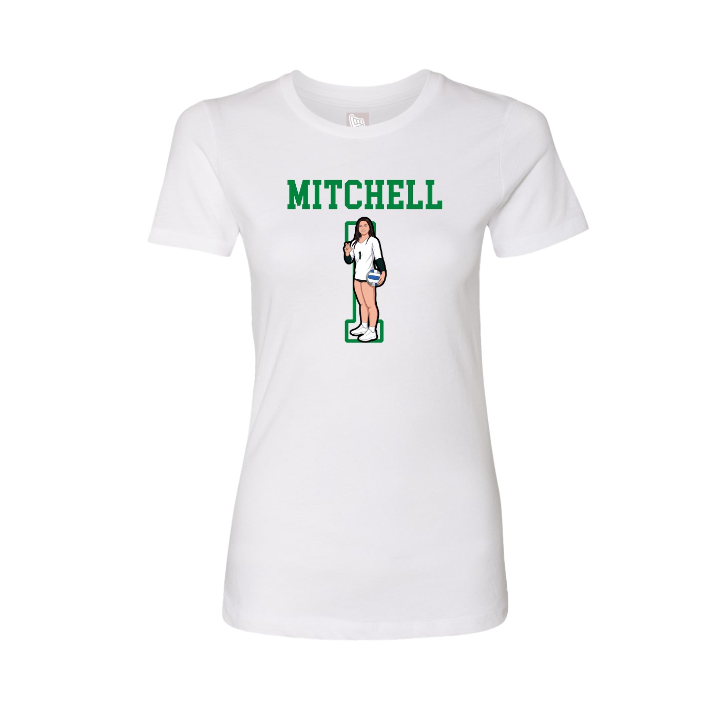 Fitted Women's Tee — Shirsey in White