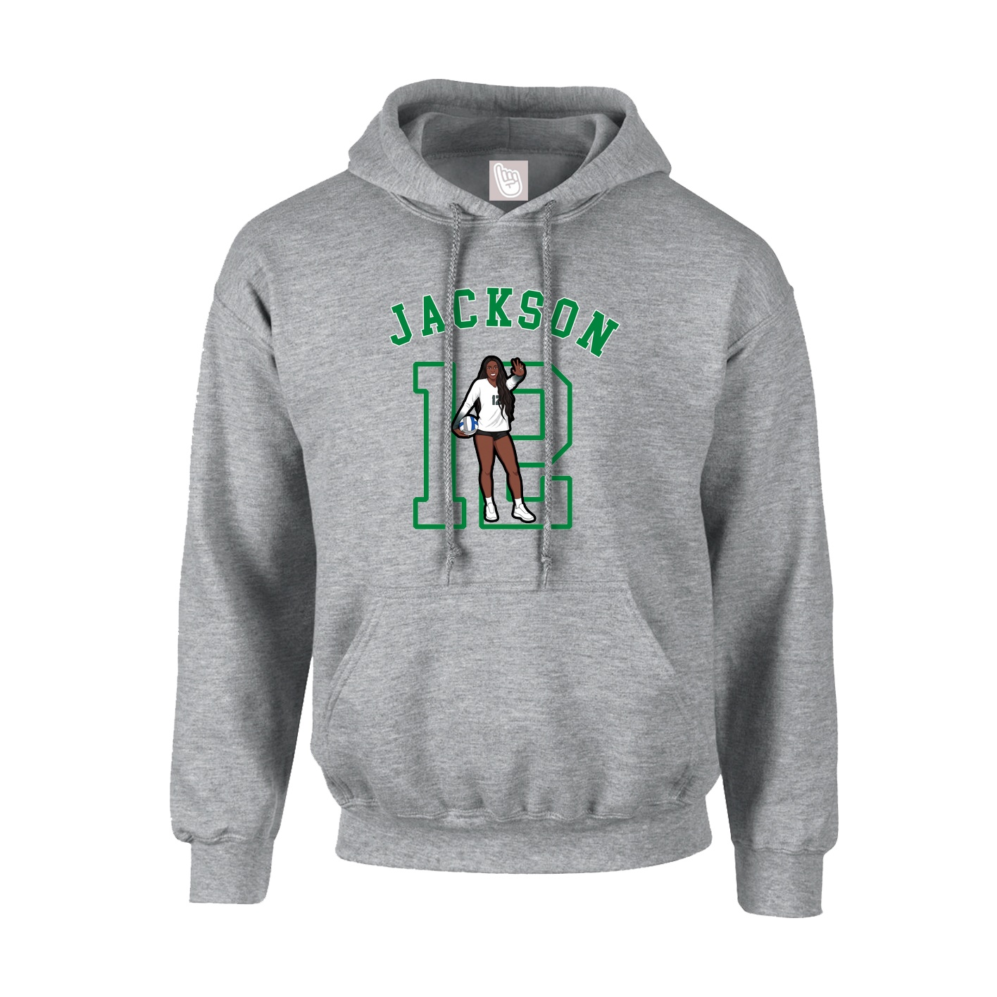 Hoodie — Shirsey Arch in Grey