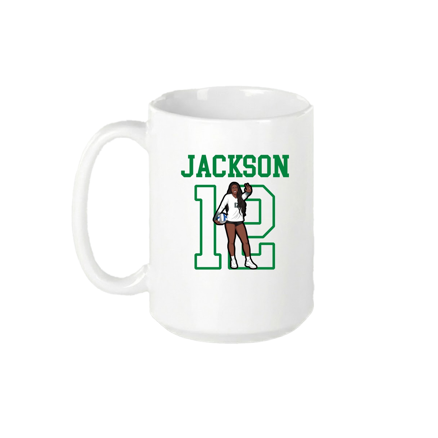15oz Coffee Mug — Shirsey in White