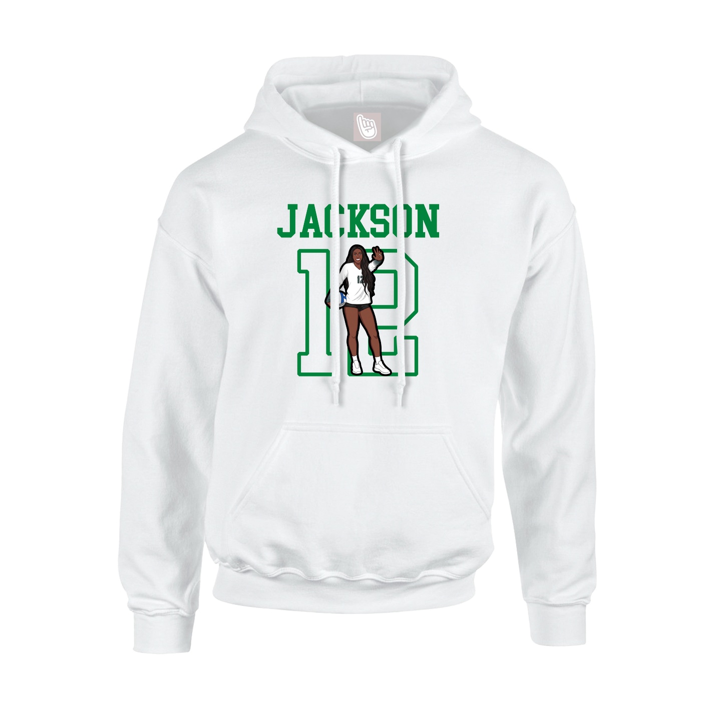 Youth Hoodie — Shirsey in White