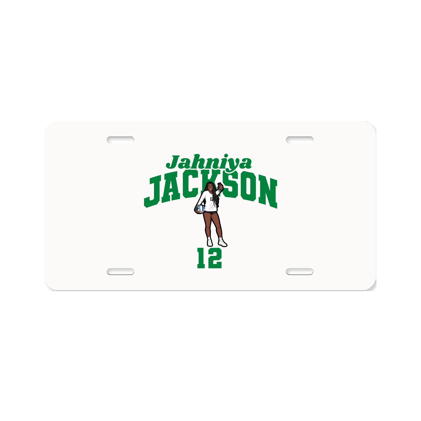 License Plate — Signature Arch in Classic