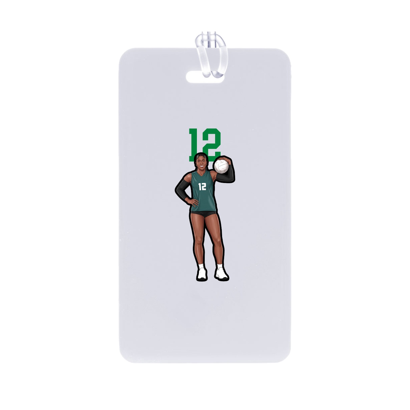 Bag Tag — Number Top in Classic