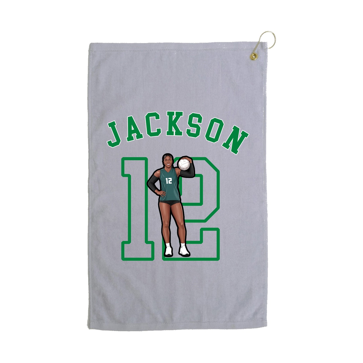 Golf Towel — Shirsey Arch in Grey