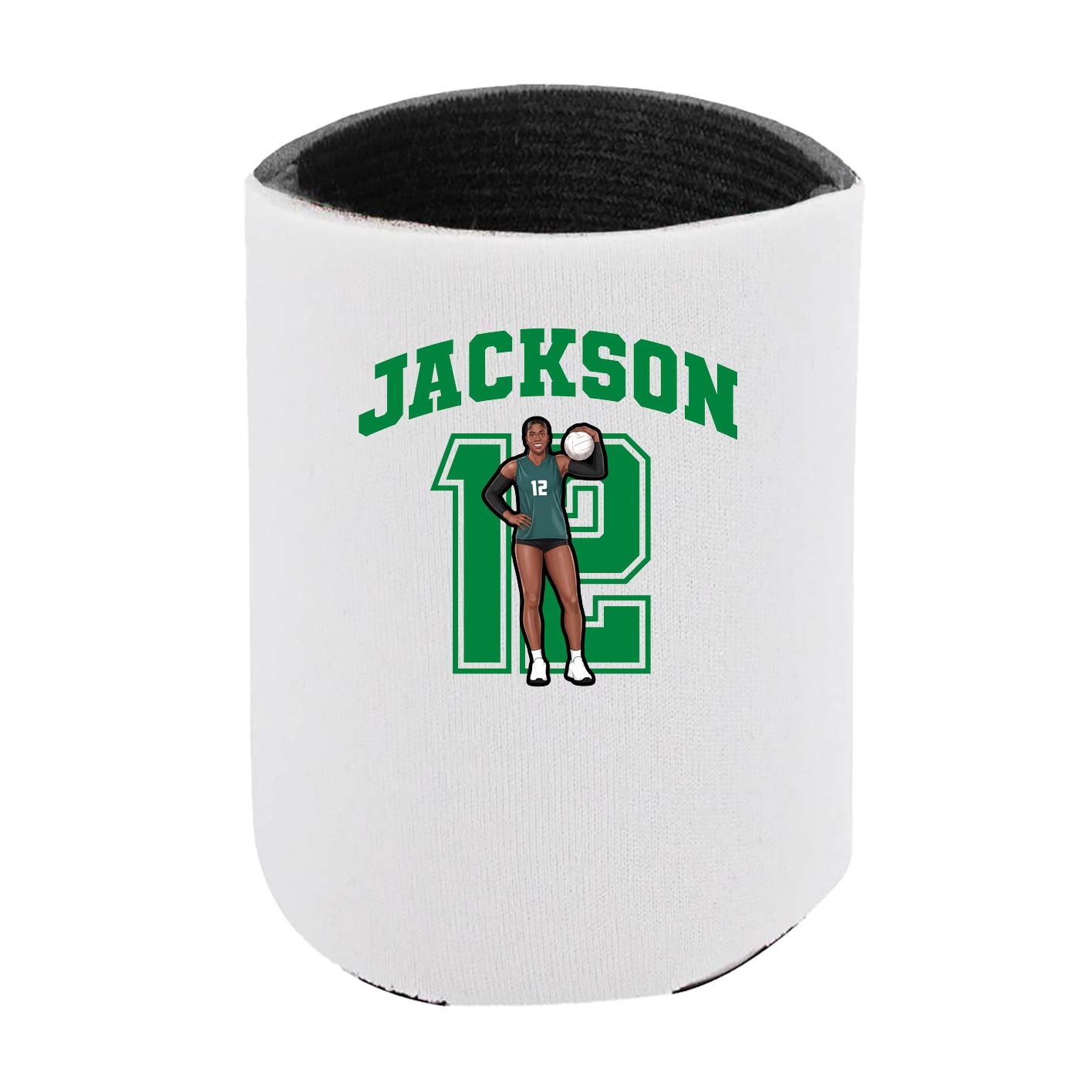 Can Holder — Number in White