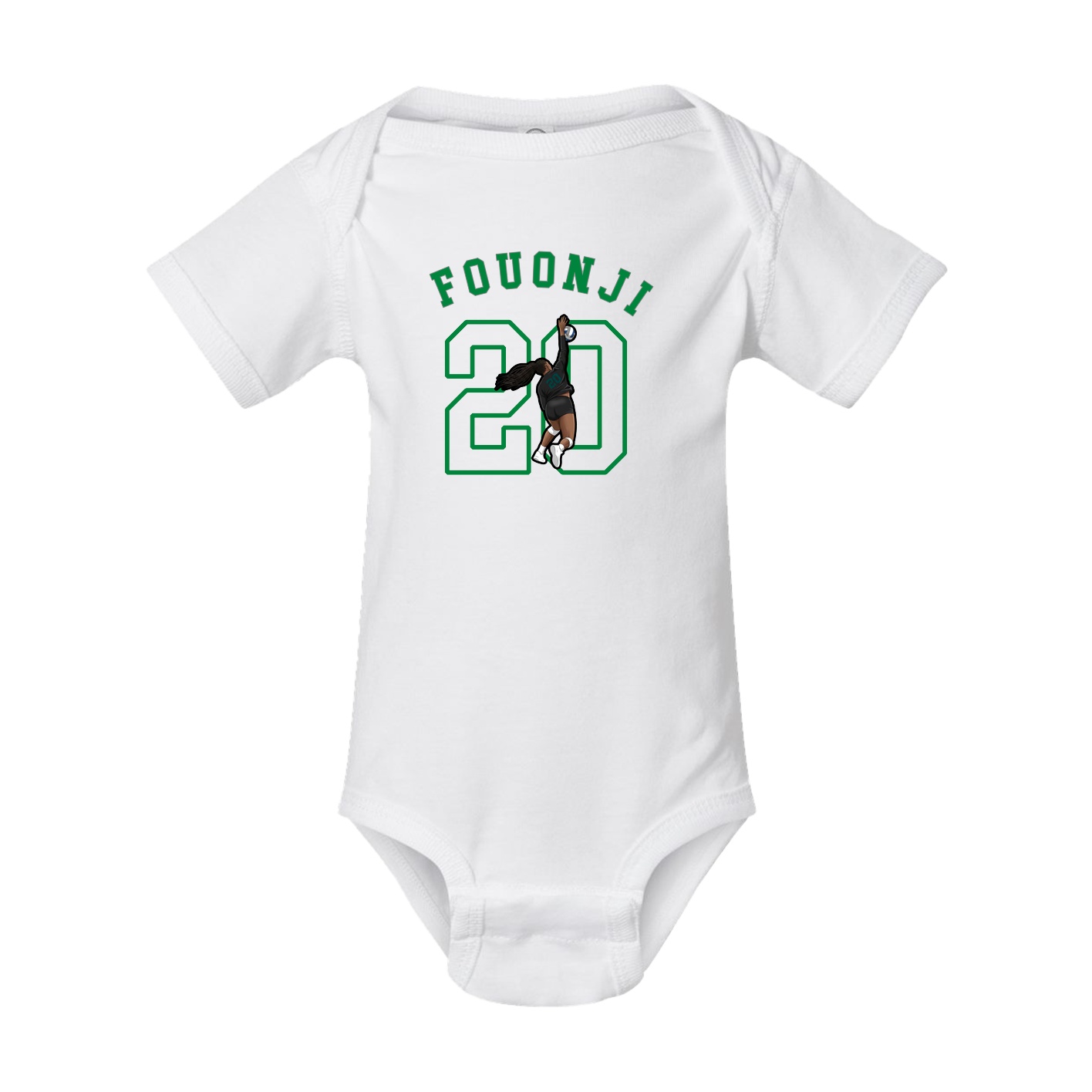 Baby Onesie — Shirsey Arch in White