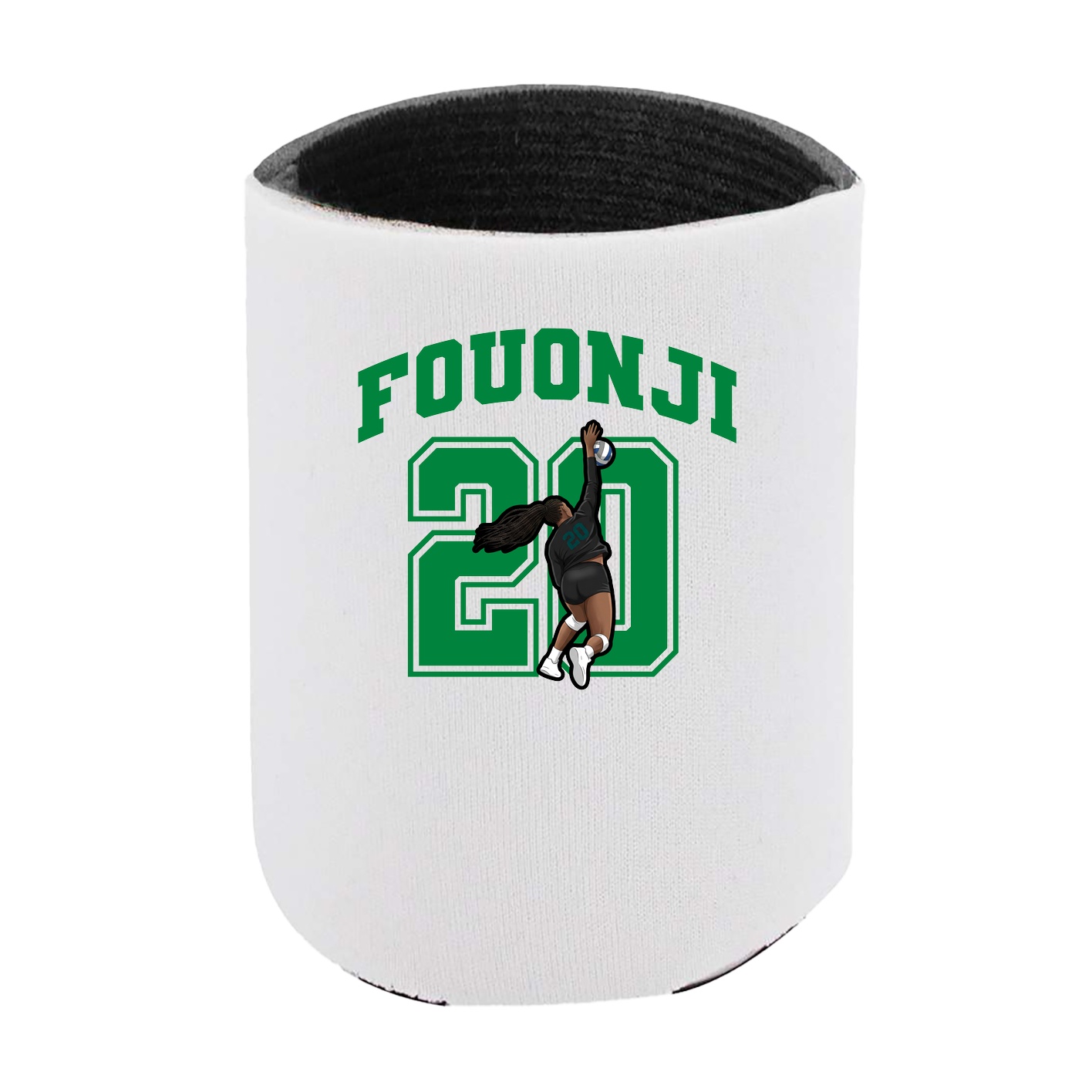 Can Holder — Number in White
