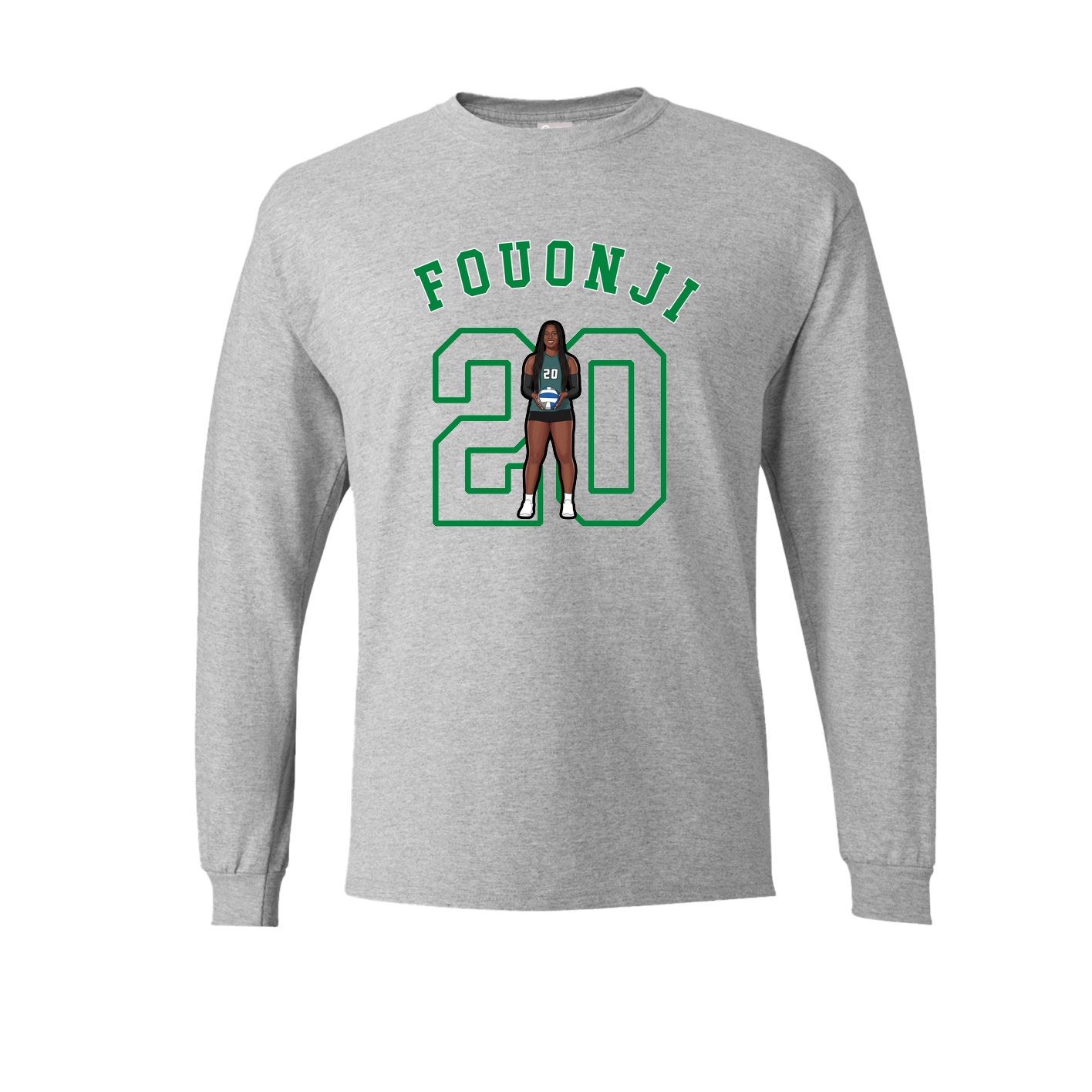 Long Sleeve Tee — Shirsey Arch in Grey