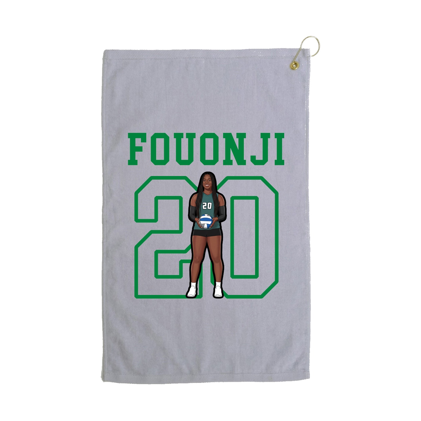Golf Towel — Shirsey in Grey