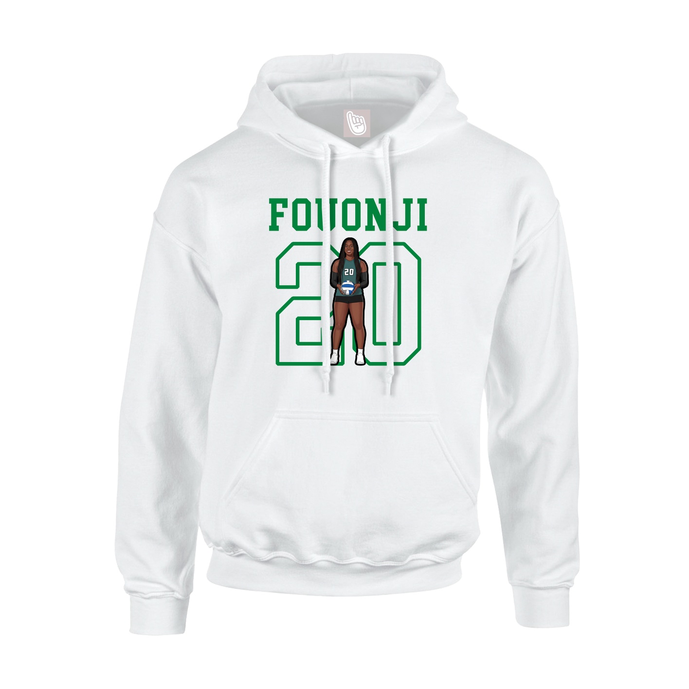 Youth Hoodie — Shirsey in White