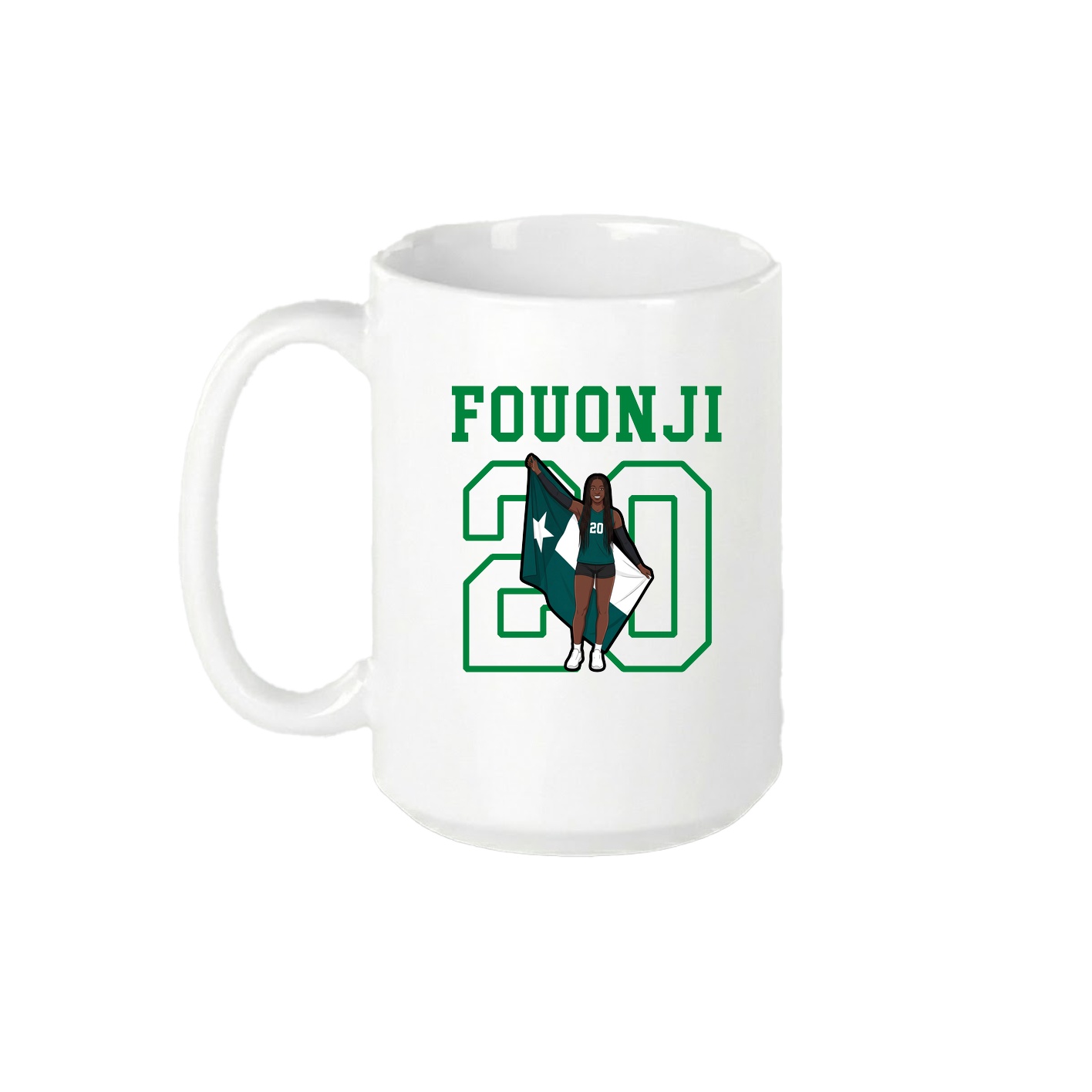 15oz Coffee Mug — Shirsey in White