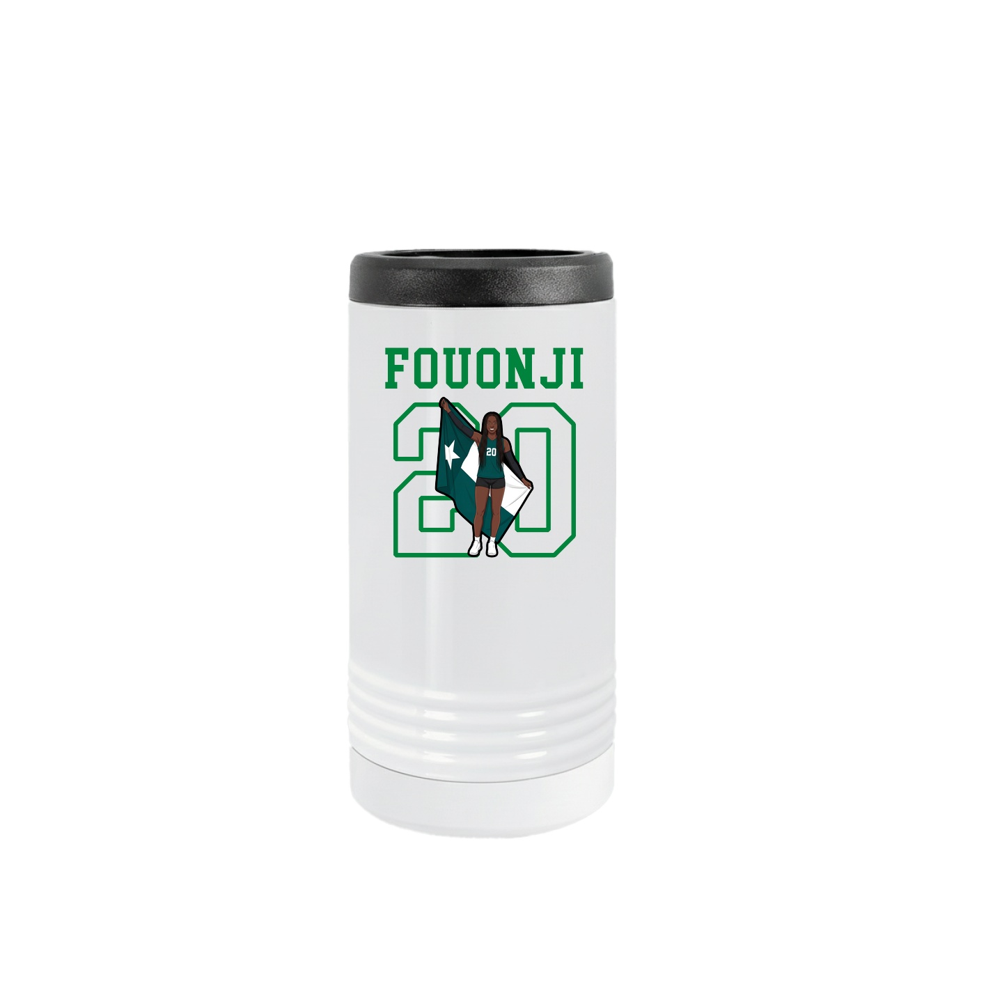 Slim Beverage Holder — Shirsey in White