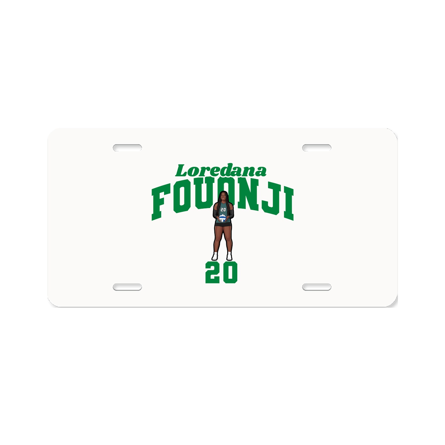 License Plate — Signature Arch in Classic