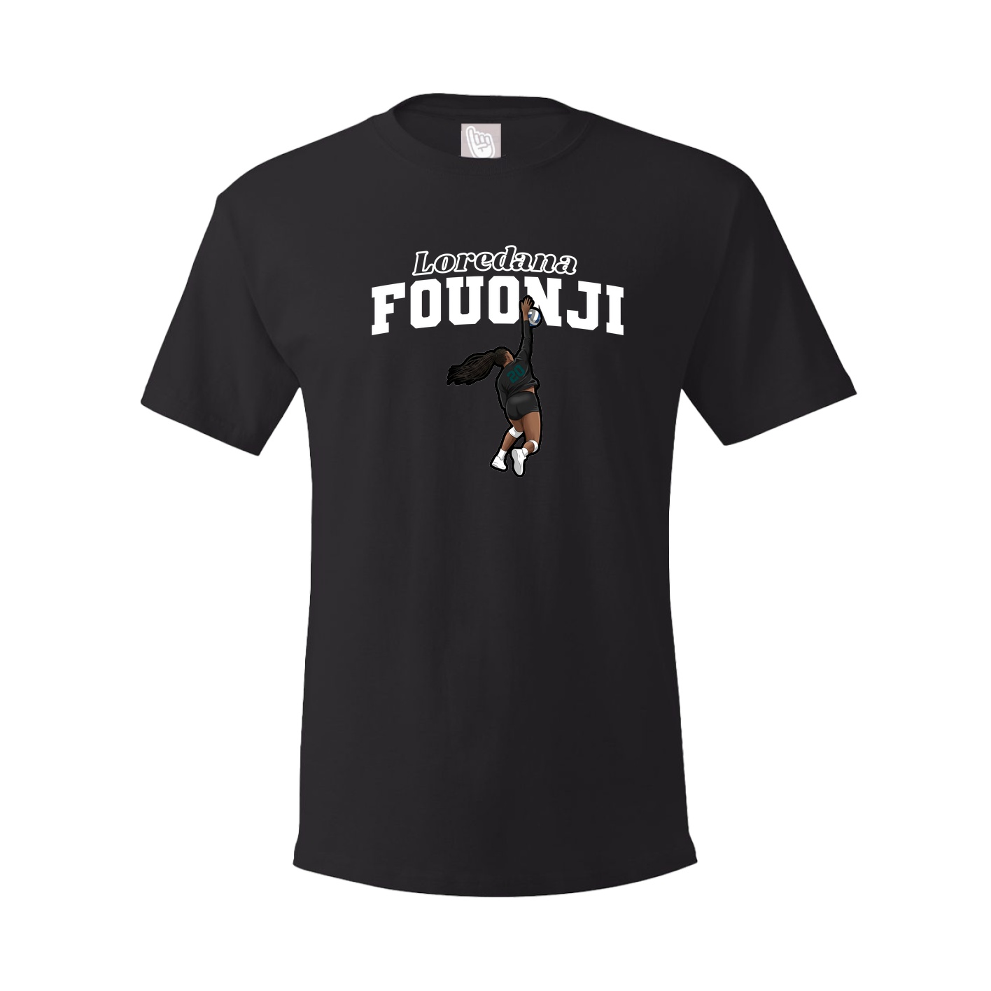 Youth Tee — Name Arch in Black