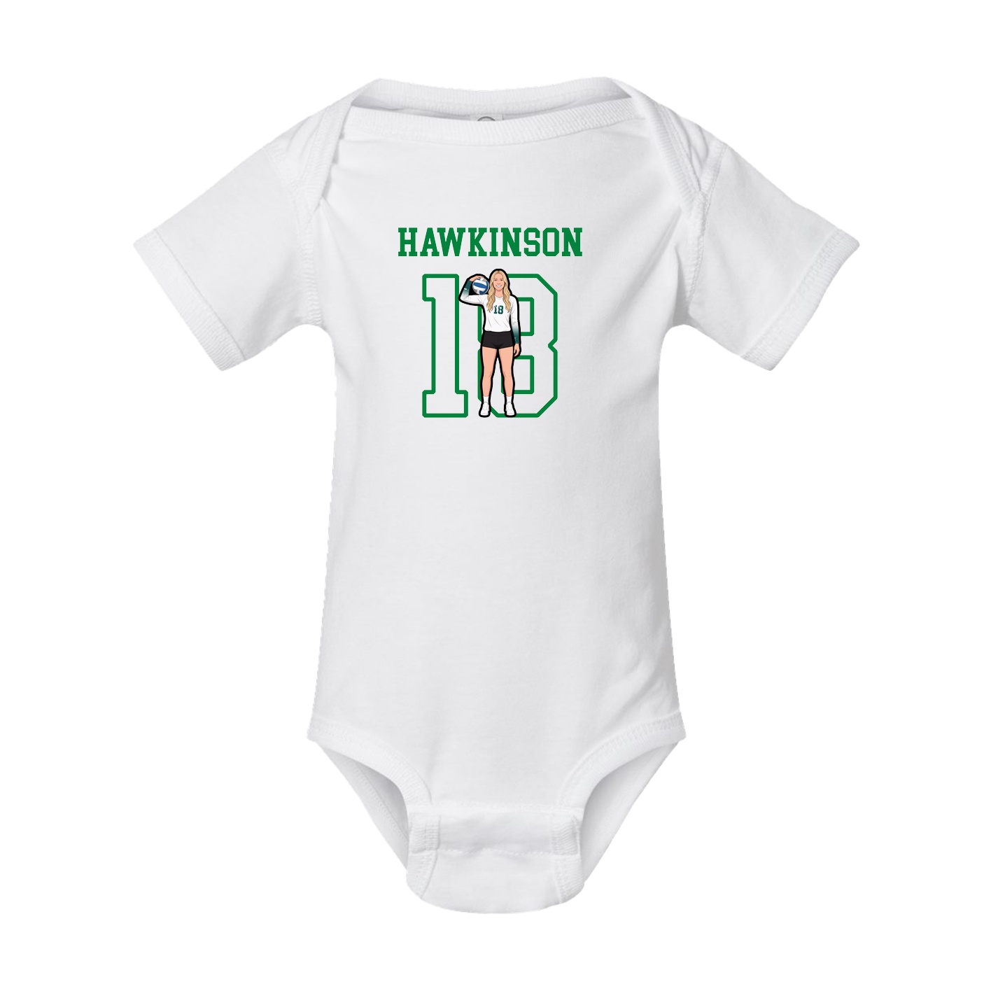 Baby Onesie — Shirsey in White