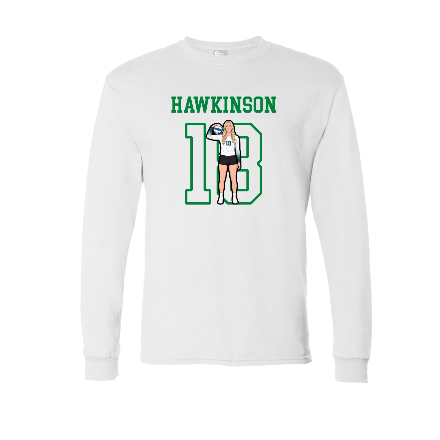 Long Sleeve Tee — Shirsey in White