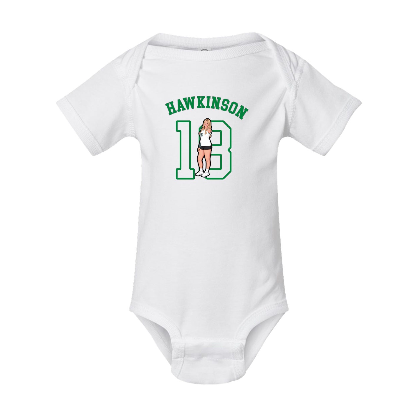 Baby Onesie — Shirsey Arch in White