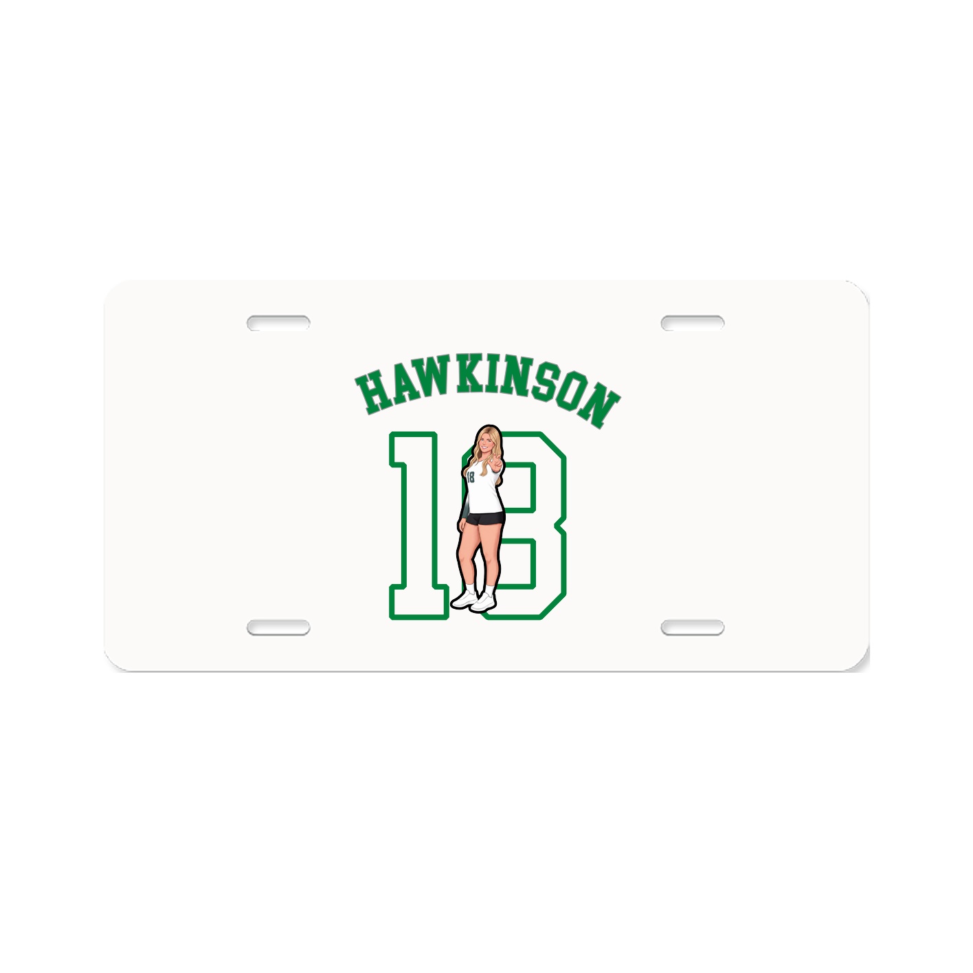License Plate — Shirsey Arch in Classic