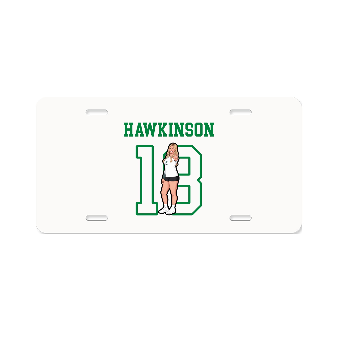 License Plate — Shirsey in Classic
