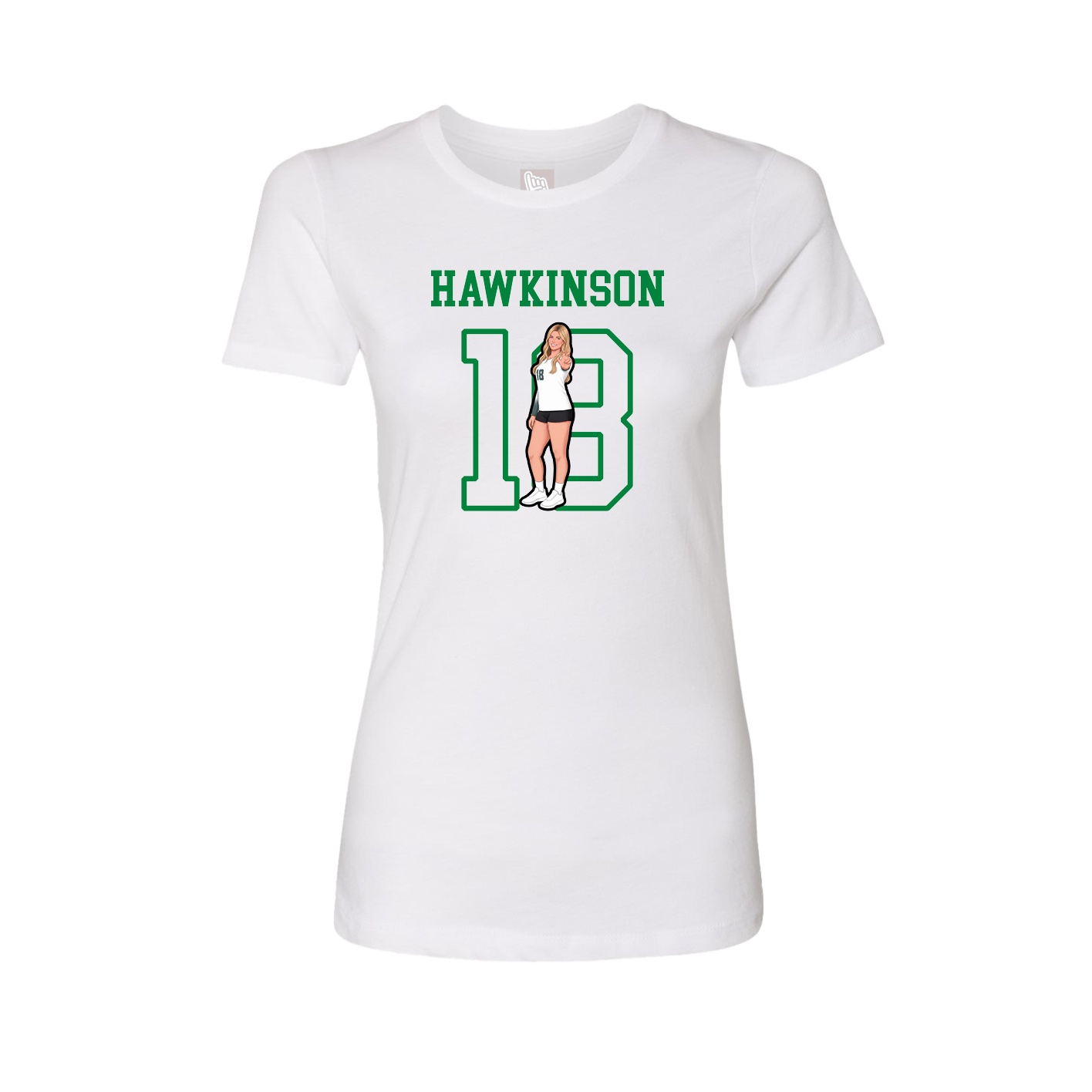Fitted Women's Tee — Shirsey in White