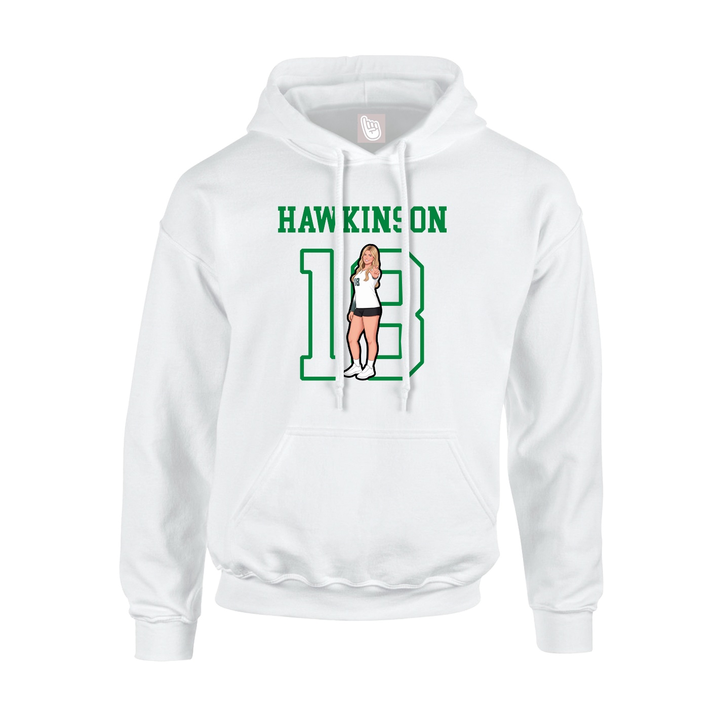 Youth Hoodie — Shirsey in White