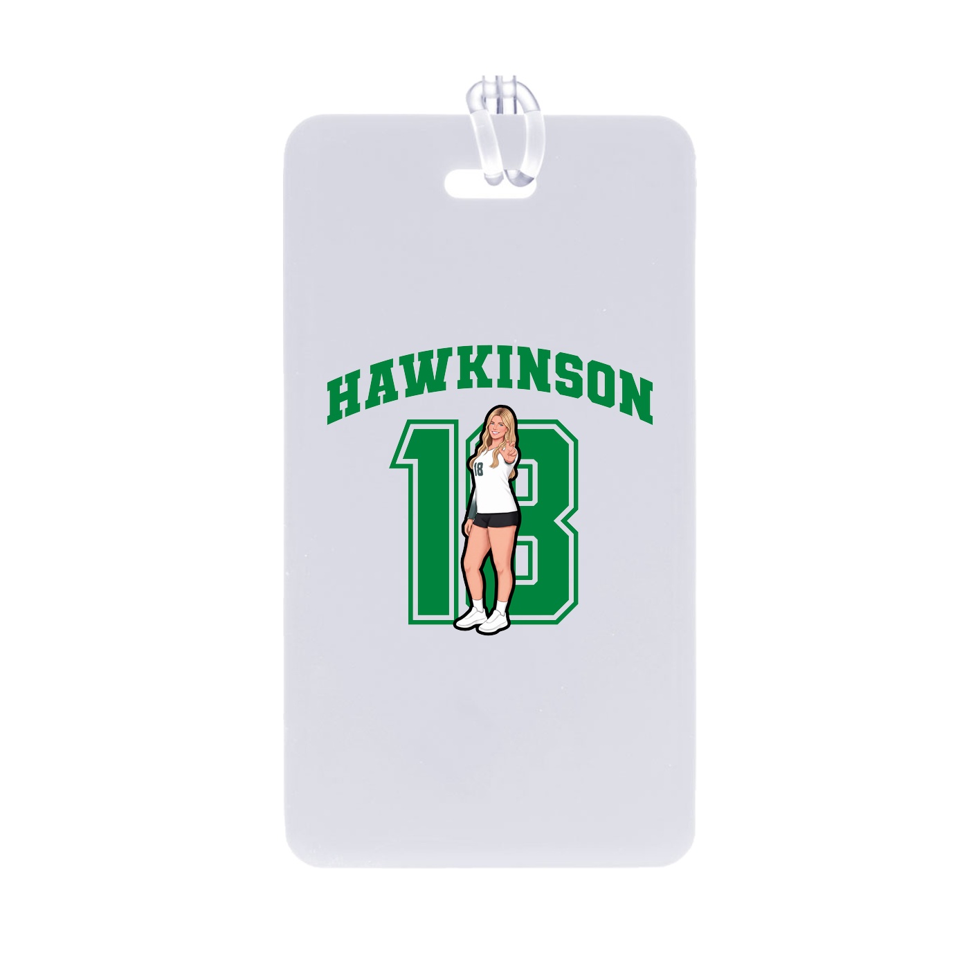 Bag Tag — Number in Classic