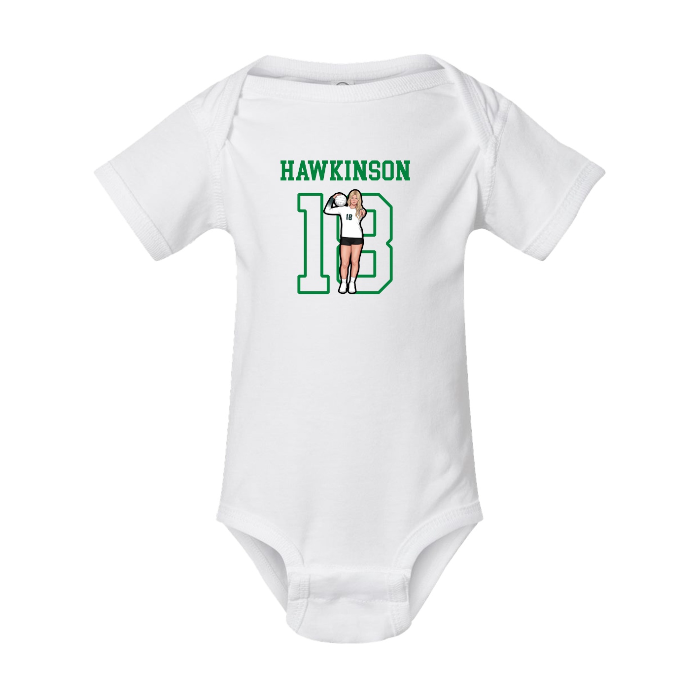 Baby Onesie — Shirsey in White