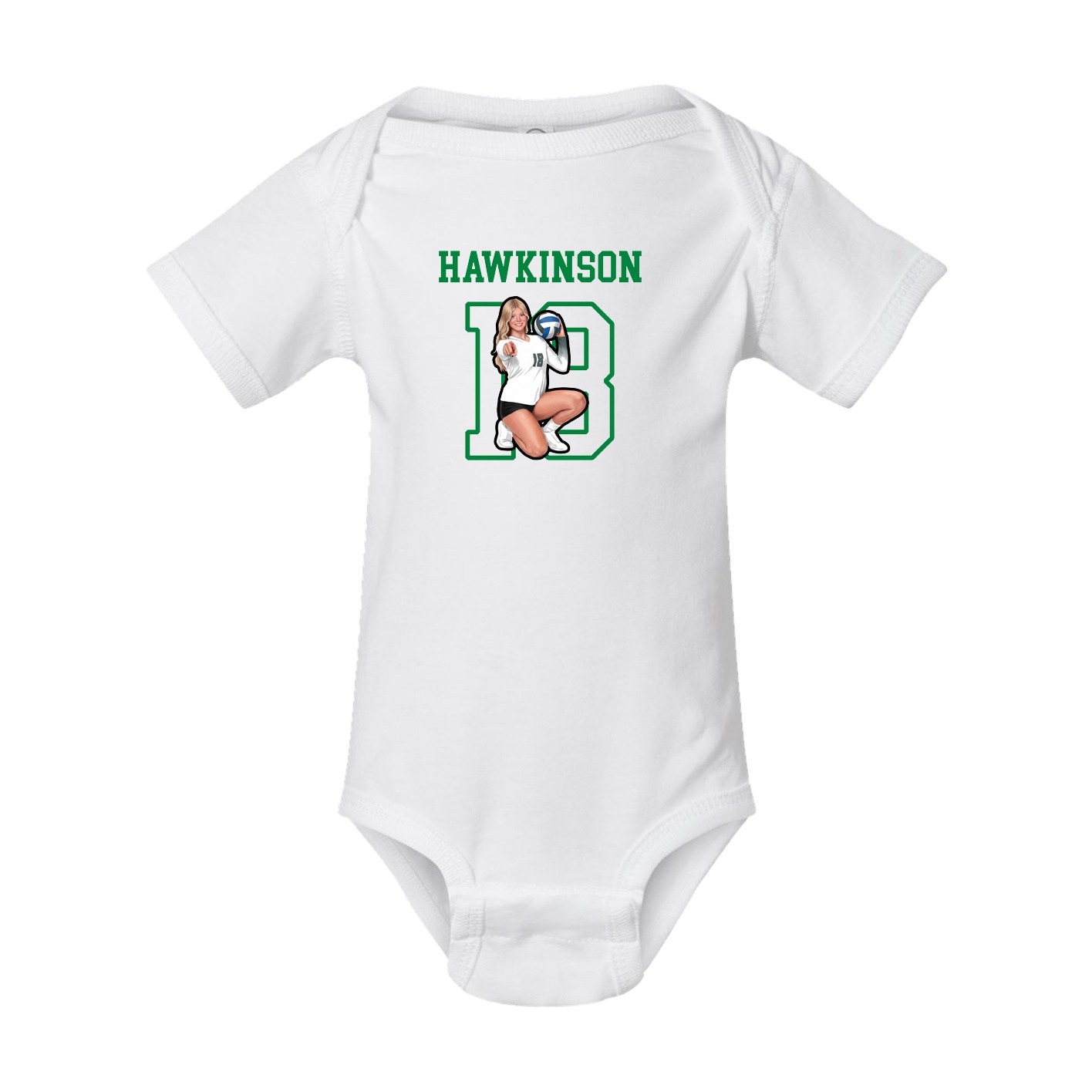 Baby Onesie — Shirsey in White
