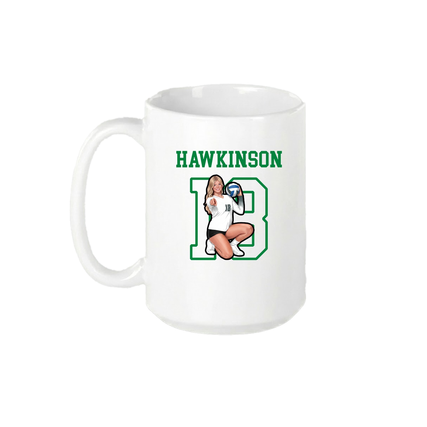 15oz Coffee Mug — Shirsey in White