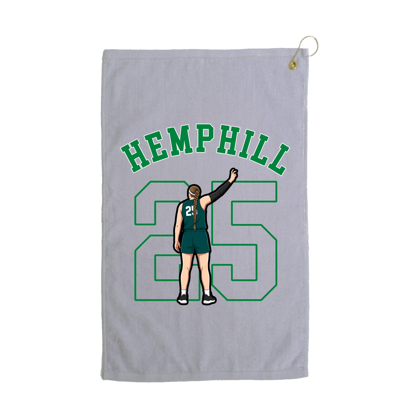Golf Towel — Shirsey Arch in Grey