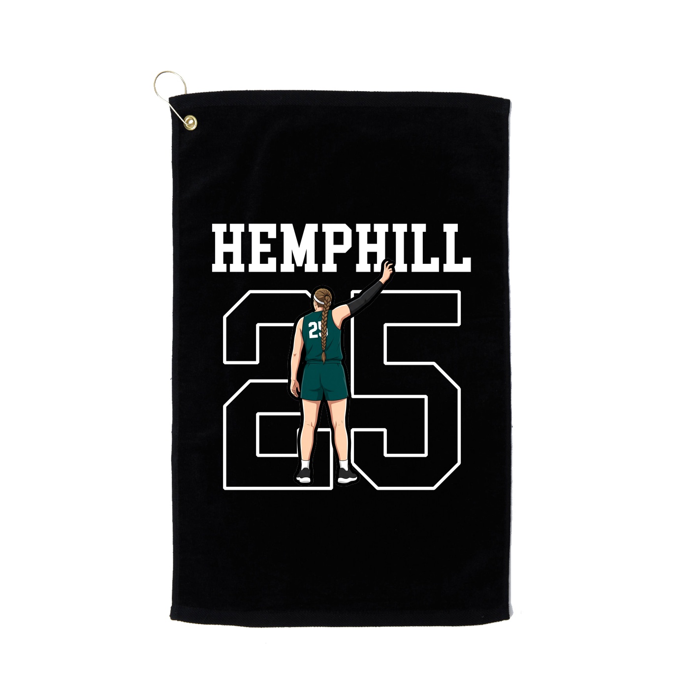 Golf Towel — Shirsey in Black