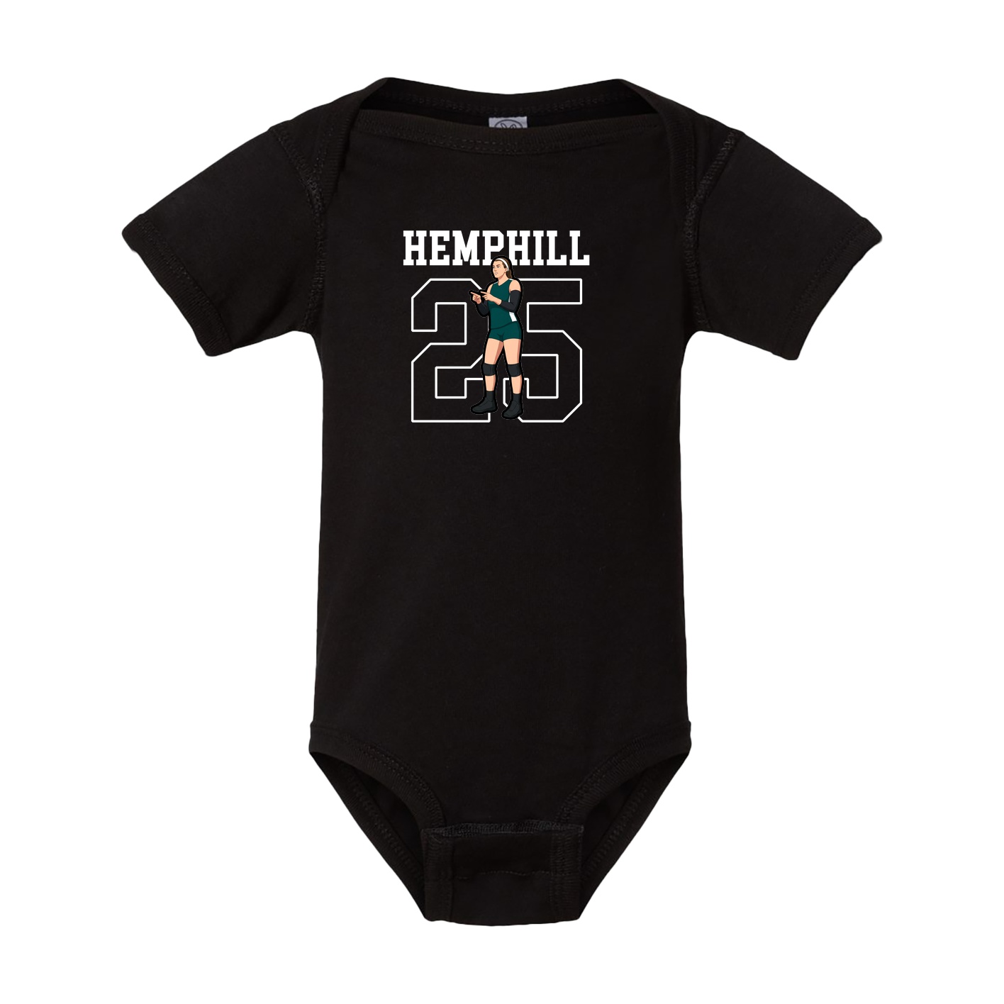 Baby Onesie — Shirsey in Black