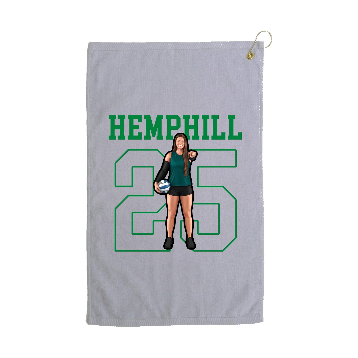 Golf Towel — Shirsey in Grey