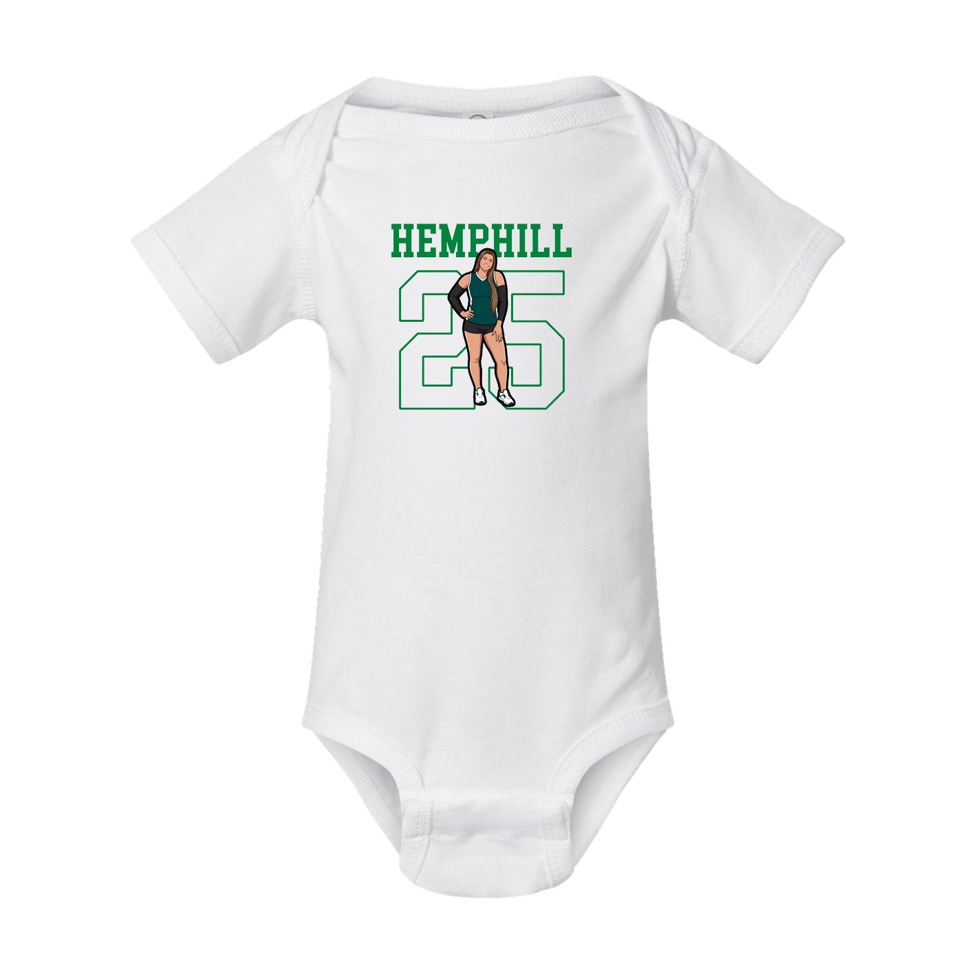 Baby Onesie — Shirsey in White