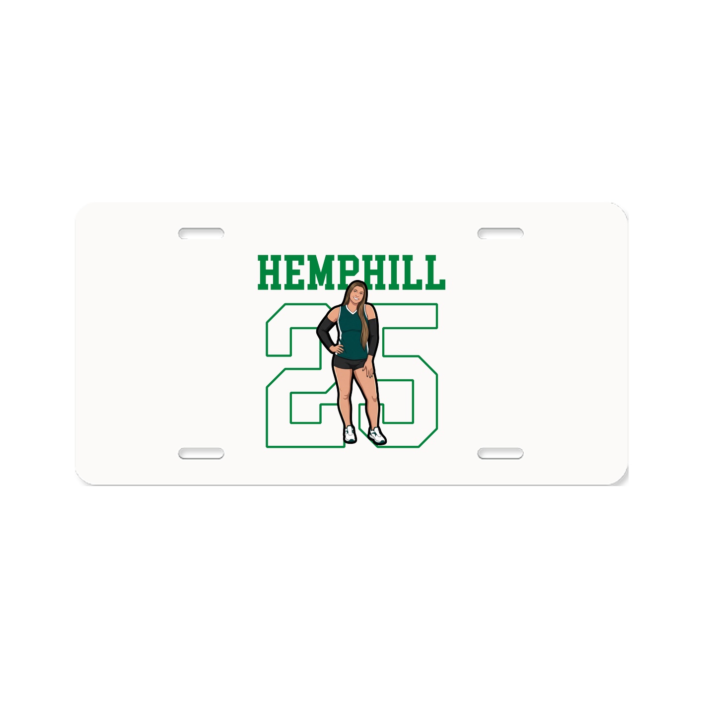 License Plate — Shirsey in Classic
