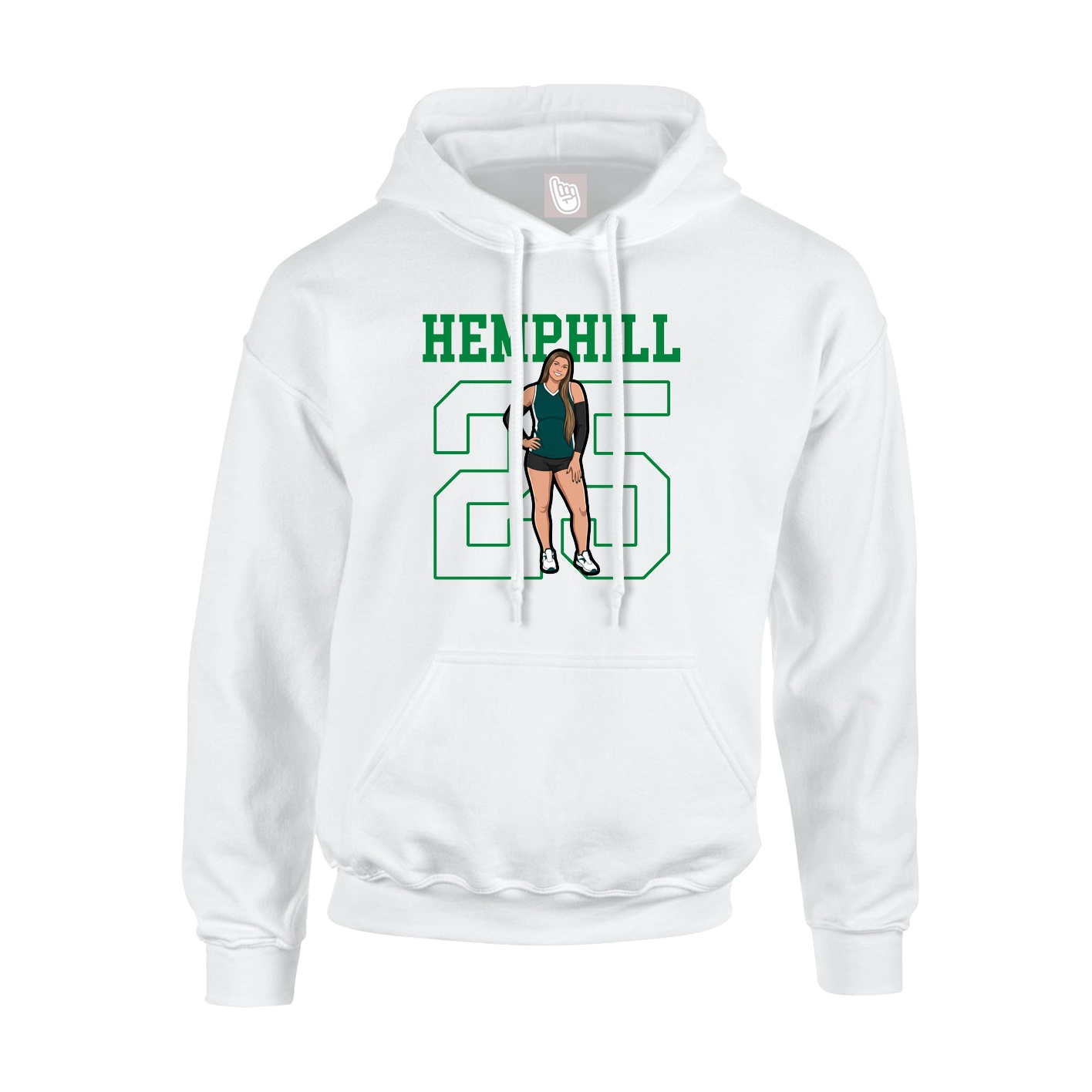 Youth Hoodie — Shirsey in White