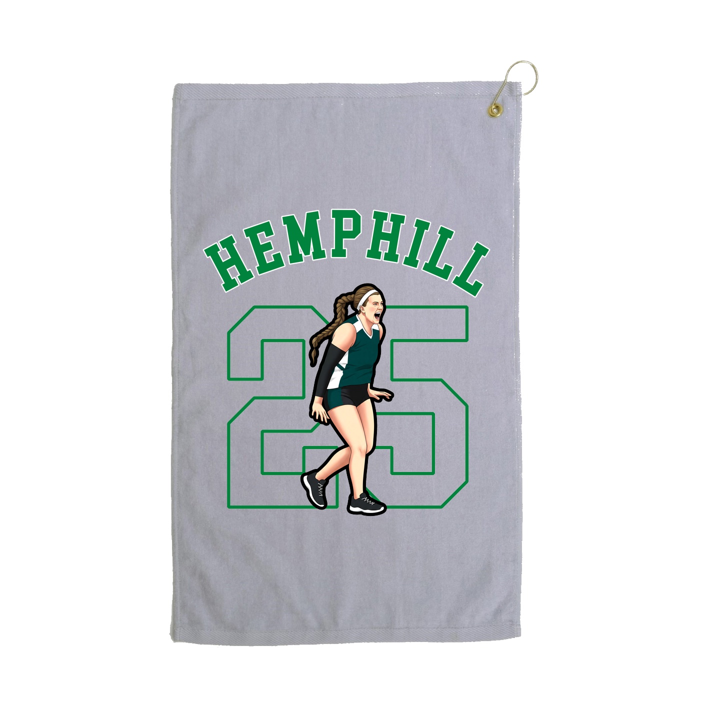 Golf Towel — Shirsey Arch in Grey