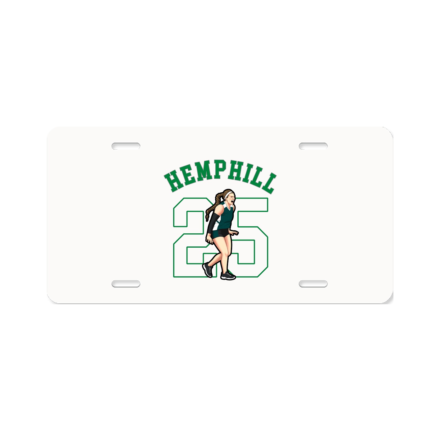 License Plate — Shirsey Arch in Classic
