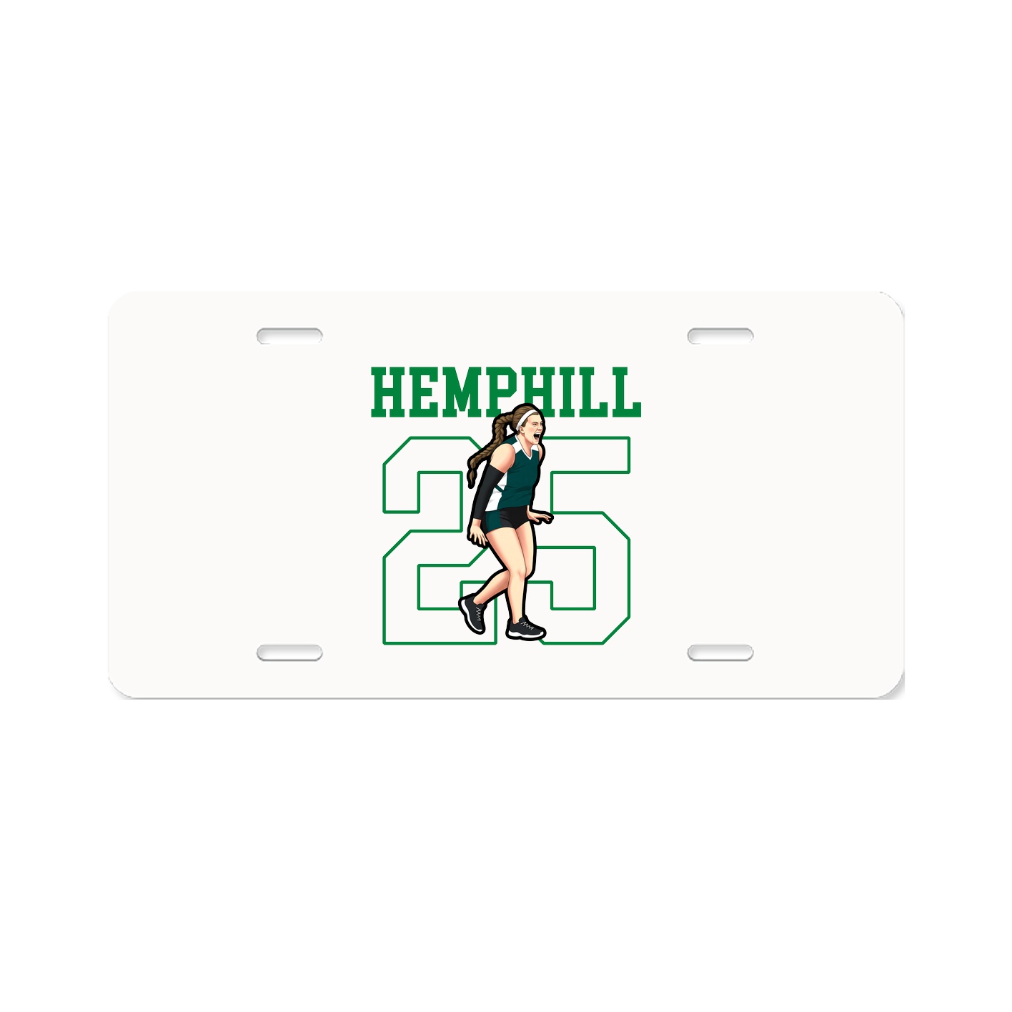 License Plate — Shirsey in Classic