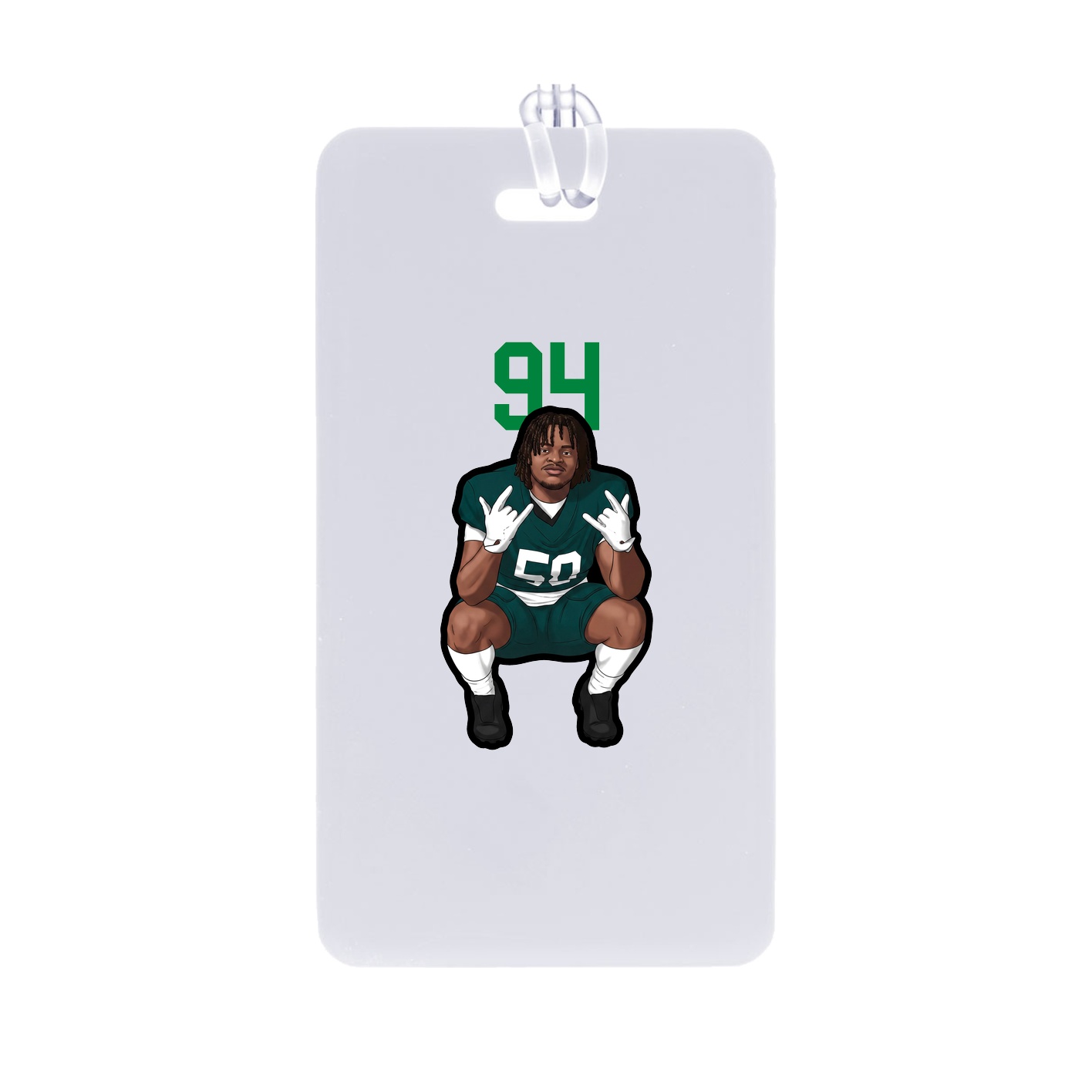 Bag Tag — Number Top in Classic