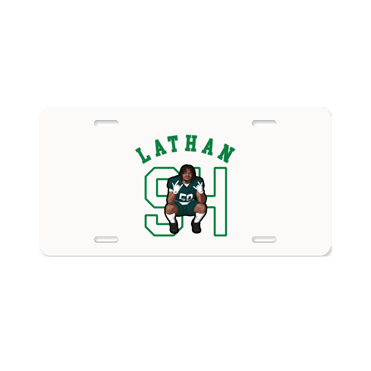 License Plate — Shirsey Arch in Classic