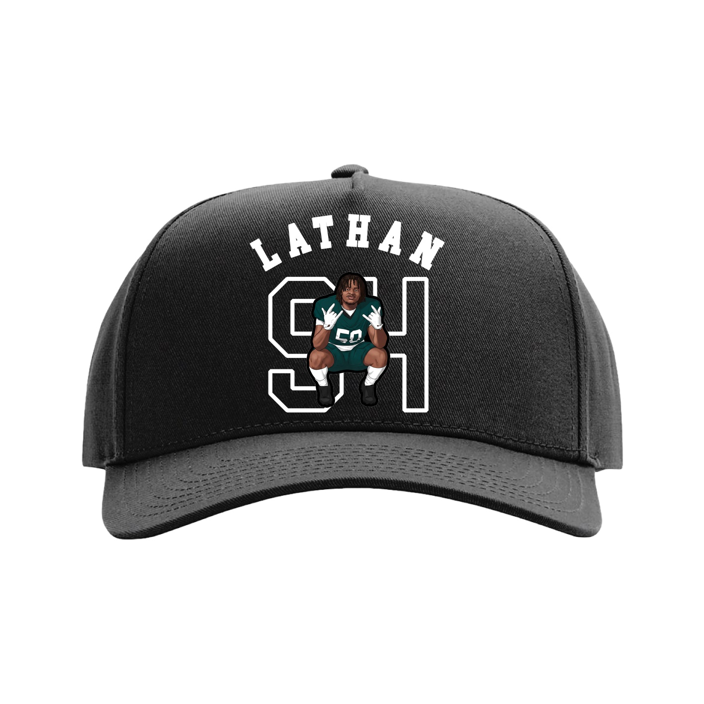Full Fabric Five-Panel Champ Cap