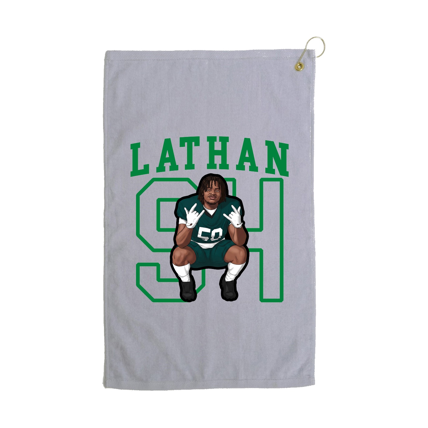 Golf Towel — Shirsey in Grey