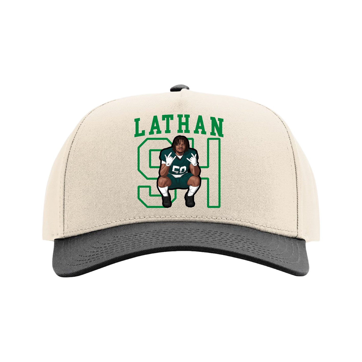 Full Fabric Five-Panel Champ Cap