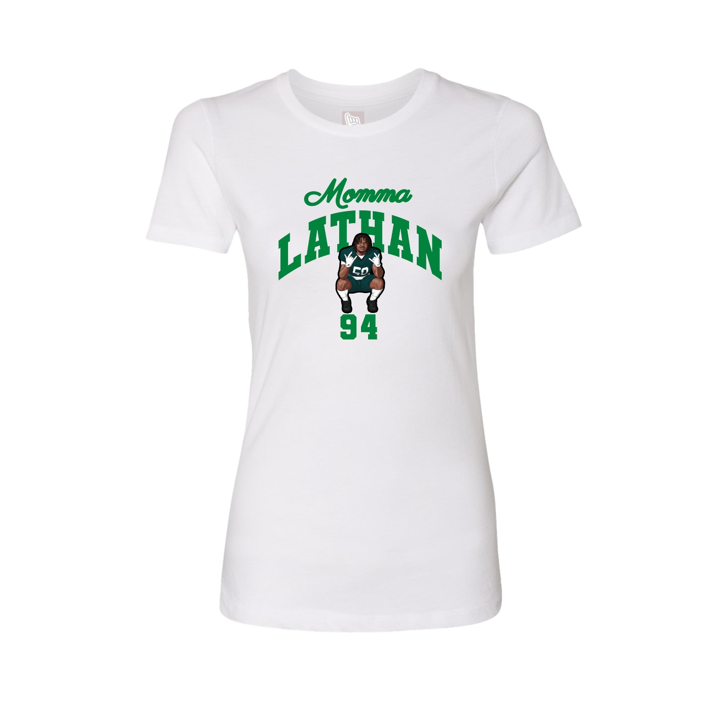 Womens Tee — Mothers Day Arch in White