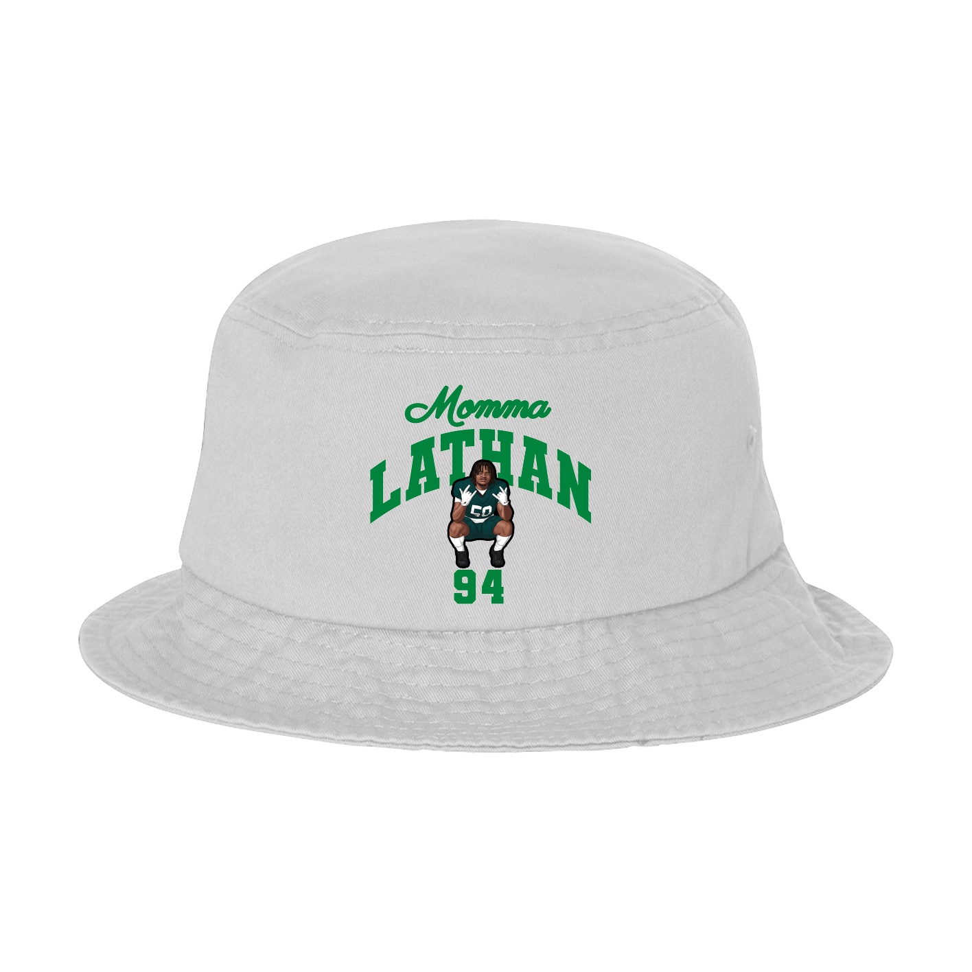 Bucket Cap — Mothers Day Arch in White