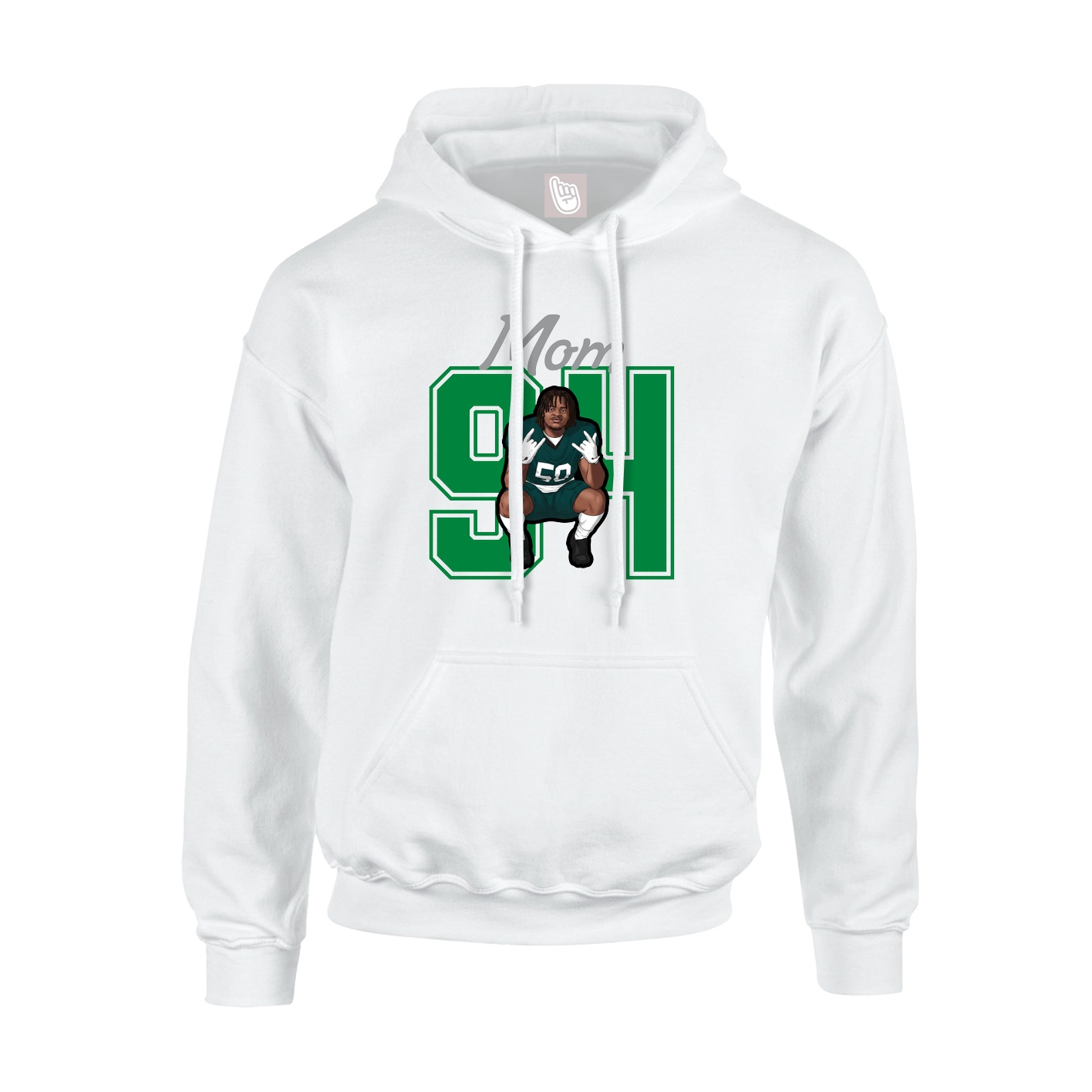 Youth Hoodie — Mothers Day Shirsey in White
