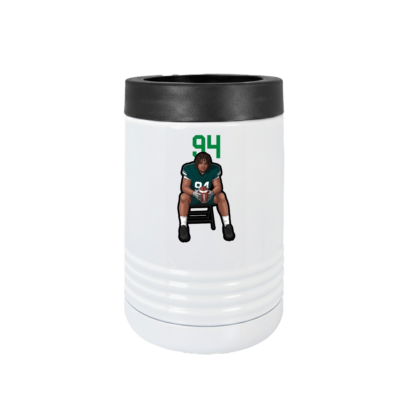 Beverage Holder — Number Top in White