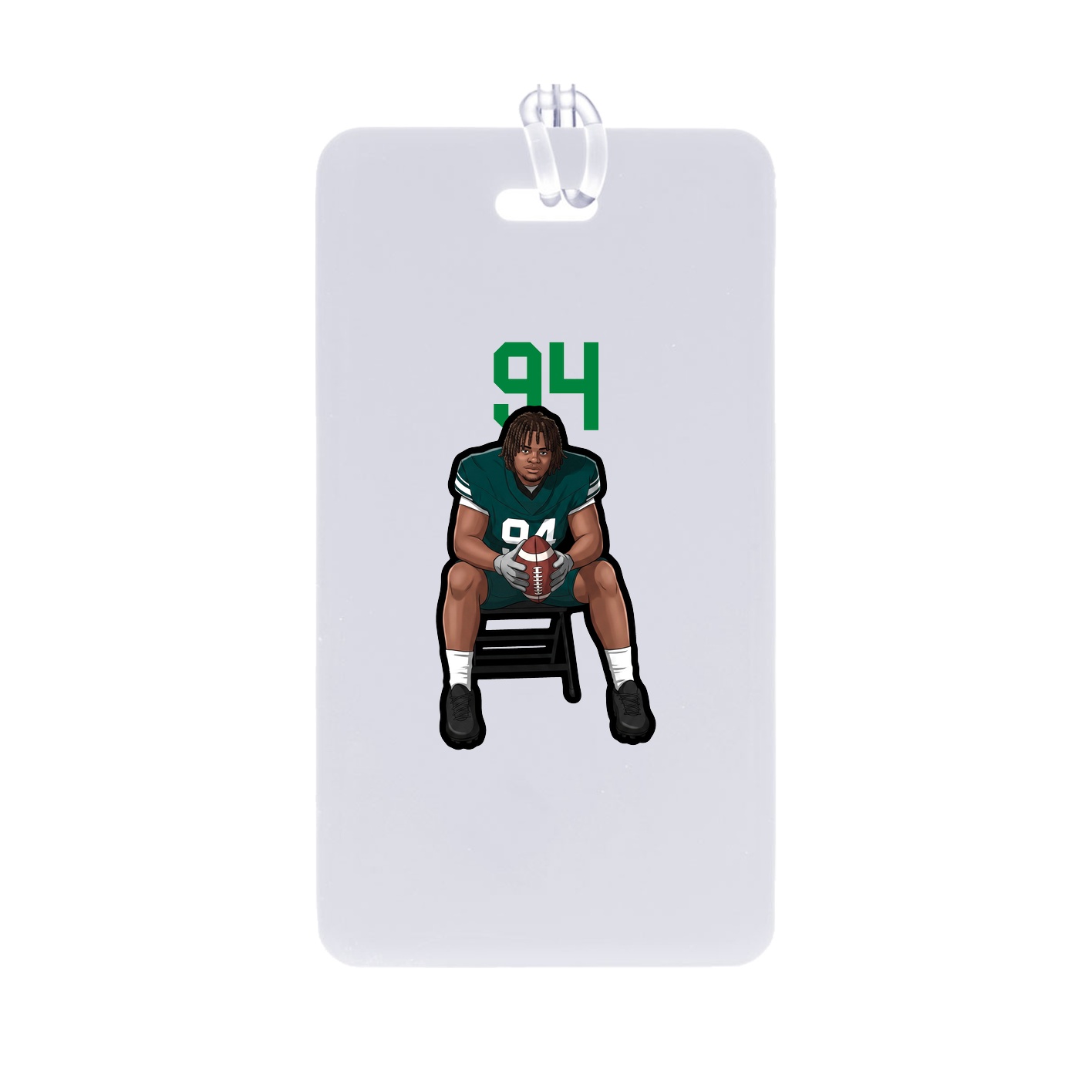 Bag Tag — Number Top in Classic